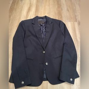 Banana Republic cotton blazer in Navy